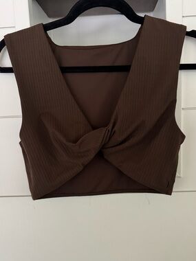 lululemon Ribbed Nulu Twist-Front V-Neck Bra
